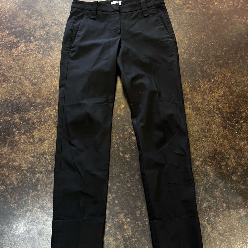 Brunello Cucinelli Black cotton Cropped Pants 38 2